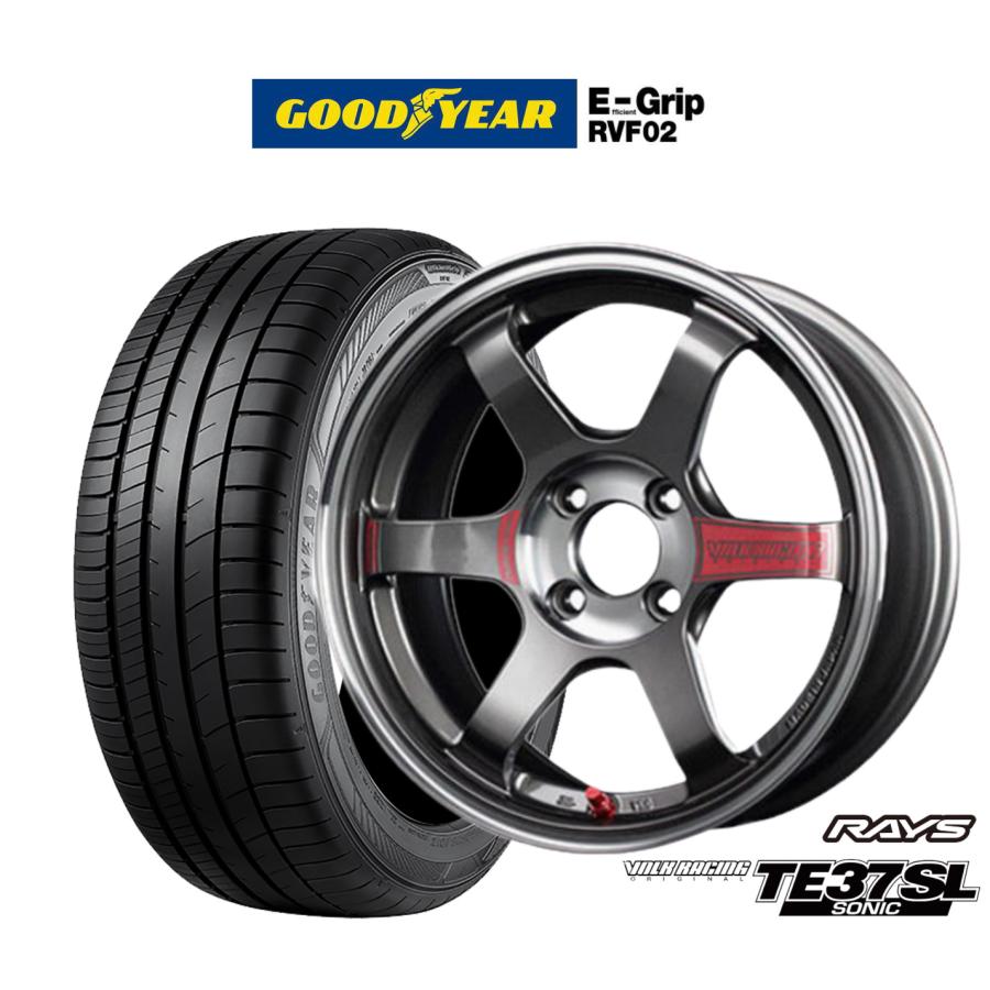 RAYS サマータイヤ ホイール4本セット レイズ ボルクレーシング TE37