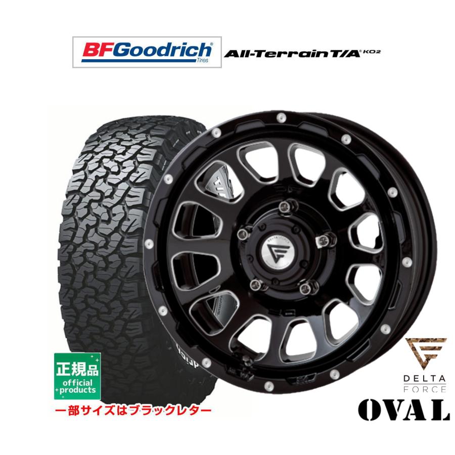 オフロードタイヤ ホイール4本セット FORCE デルタフォース OVAL 