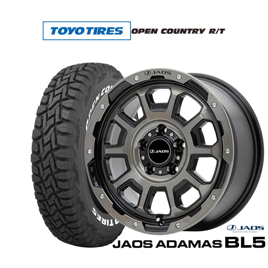 JAOS（ジャオス） オフロードタイヤ ホイール4本セット アダマス BL5