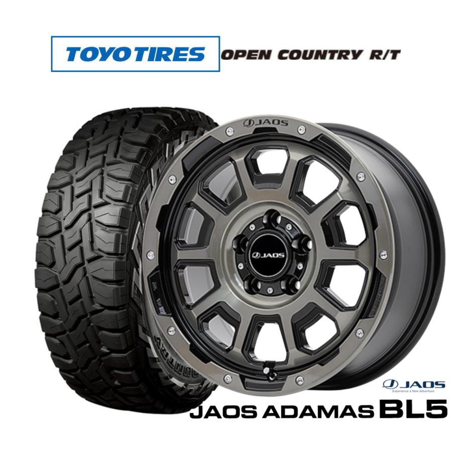 JAOS サマータイヤ ホイール4本セット ジャオス アダマス BL5 トーヨー