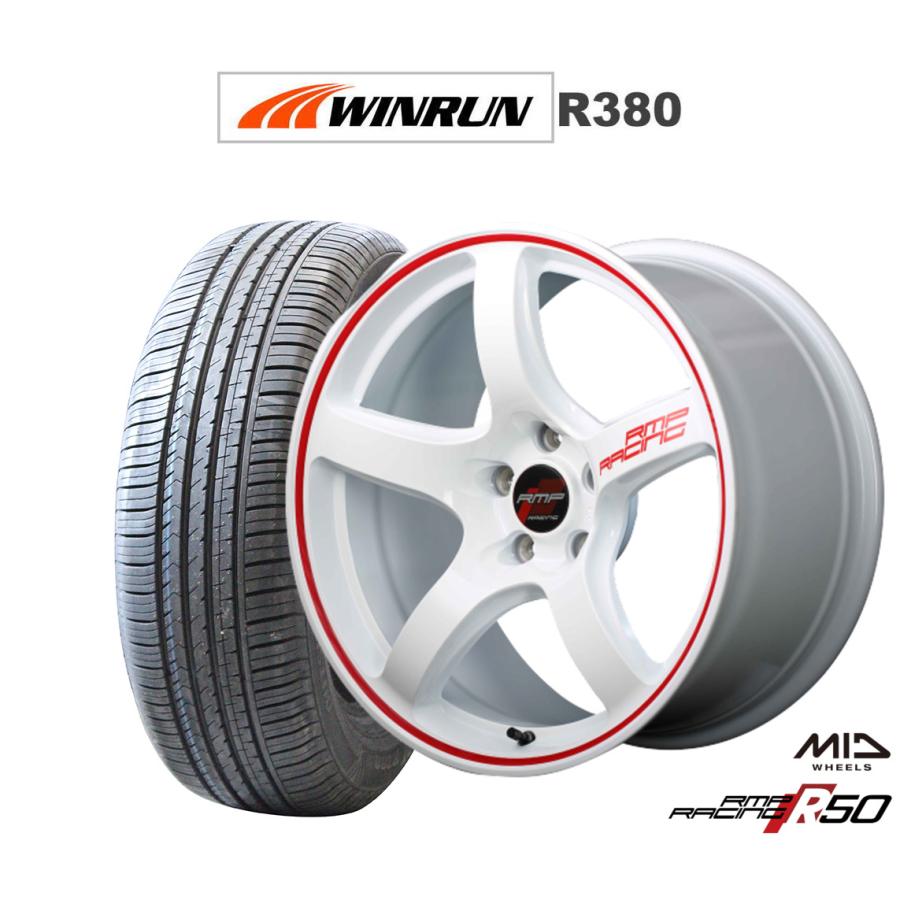 サマータイヤ ホイール4本セット MID RMPレーシング R50 WINRUN ウインラン R380 215/60R17