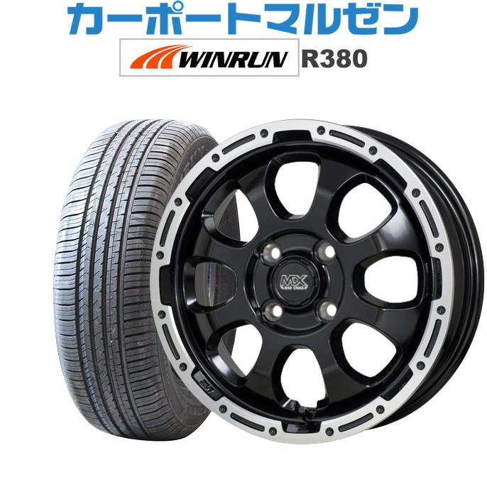 サマータイヤ ホイール4本セット ホットスタッフ マッドクロス グレイス WINRUN ウインラン R380 165/60R14