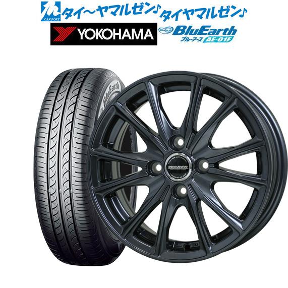 ブルーアース185/65R15 タイヤホイール4本 15インチPCD100 4H
