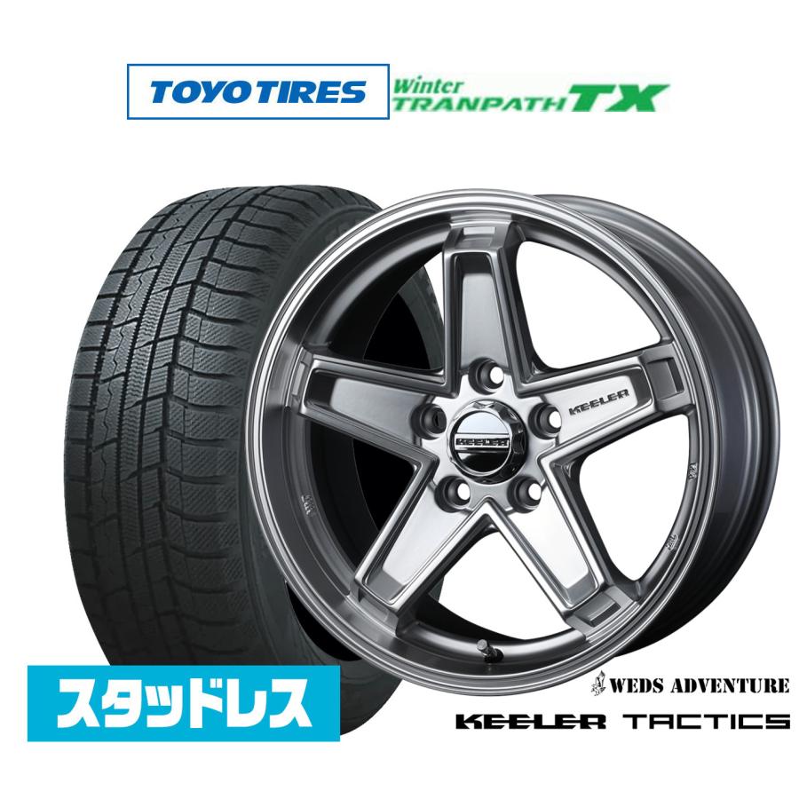 WEDS スタッドレスタイヤ ホイール4本セット ウェッズ アドベンチャー 