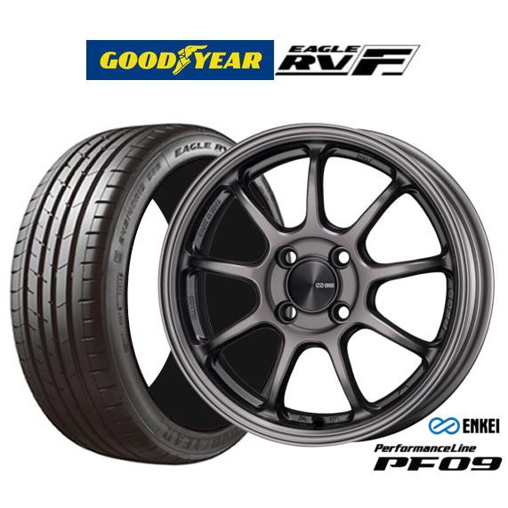 ENKEI サマータイヤ ホイール4本セット エンケイ PF09 グッドイヤー 