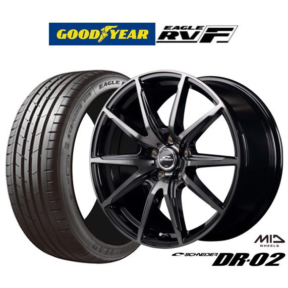 シュナイダー サマータイヤ ホイール4本セット MID DR-02 グッドイヤー 