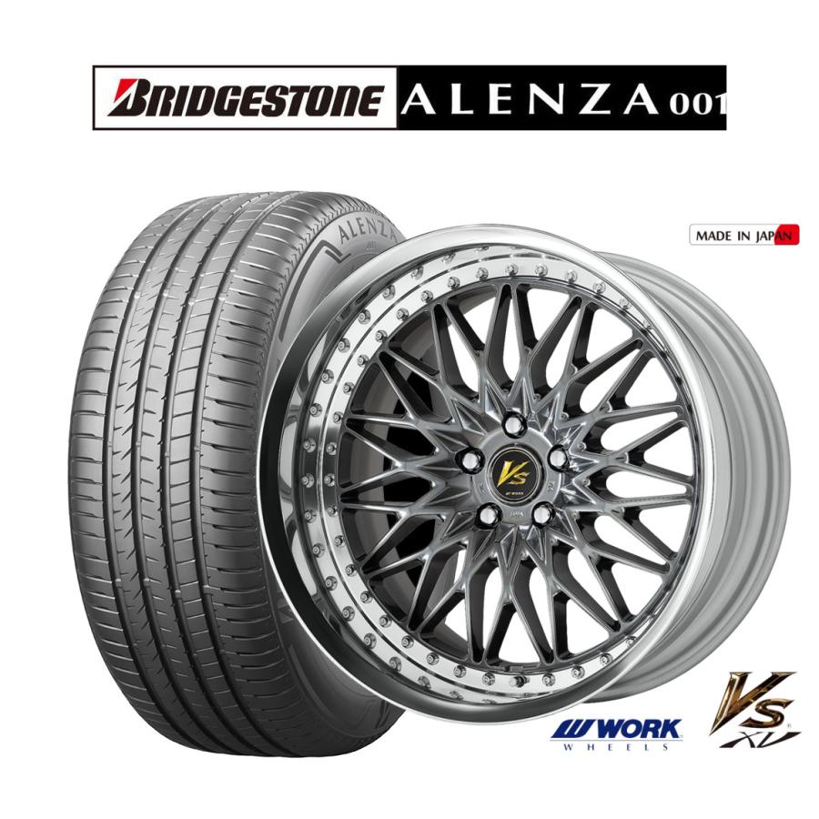 サマータイヤ ホイール4本セット ワーク VS XV ブリヂストン ALENZA