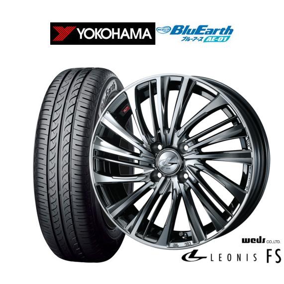 サマータイヤ ホイール4本セット ウェッズ レオニス FS ヨコハマ BluEarth ブルーアース (AE-01) 175/60R16