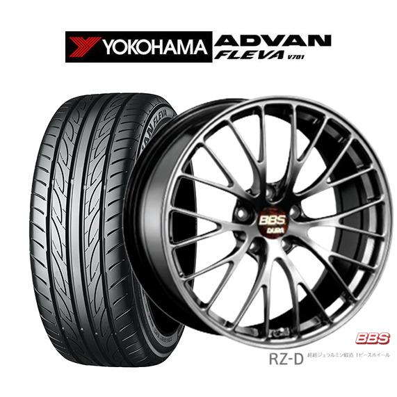 BBS サマータイヤ ホイール4本セット JAPAN RZ-D ヨコハマ ADVAN 