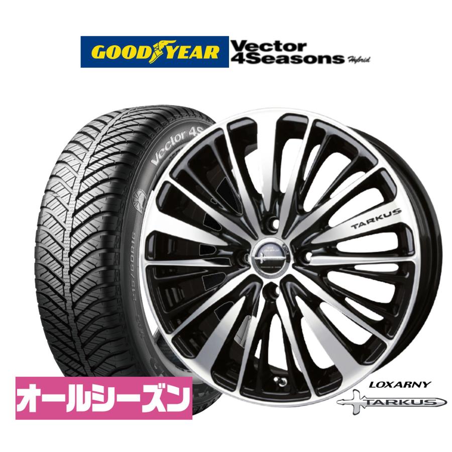 ロクサーニ オールシーズンタイヤ ホイール4本セット BADX タルカス 