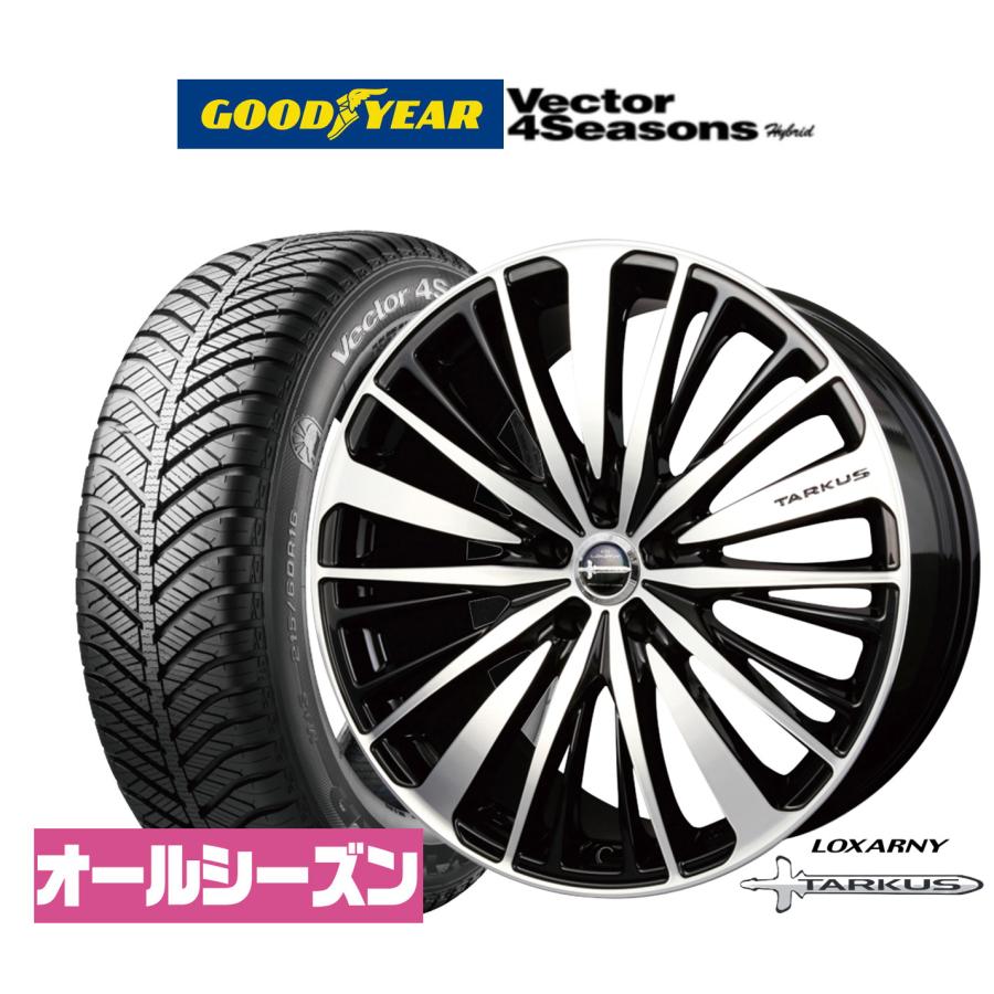 オールシーズンタイヤ ホイール4本セット BADX ロクサーニ タルカス 