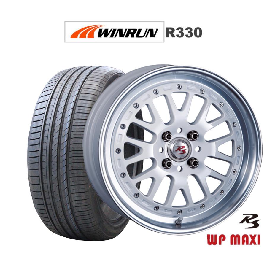 サマータイヤ ホイール4本セット クリムソン RS WP MAXI モノブロック WINRUN ウインラン R330 195/45R16