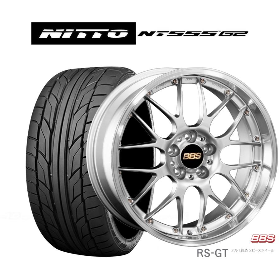 BBS サマータイヤ ホイール4本セット BBS JAPAN RS-GT NITTO NT555 G2 