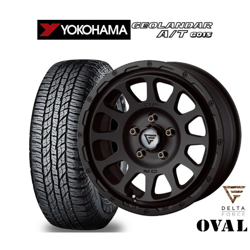 デルタフォース　オーバル オフロードタイヤ ホイール4本セット FORCE デルタフォース OVAL