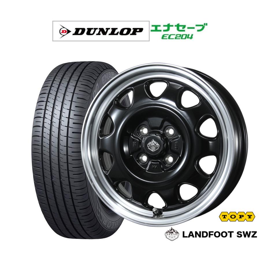 2022発売 サマータイヤ ホイール4本セット トピー ランドフット SWZ