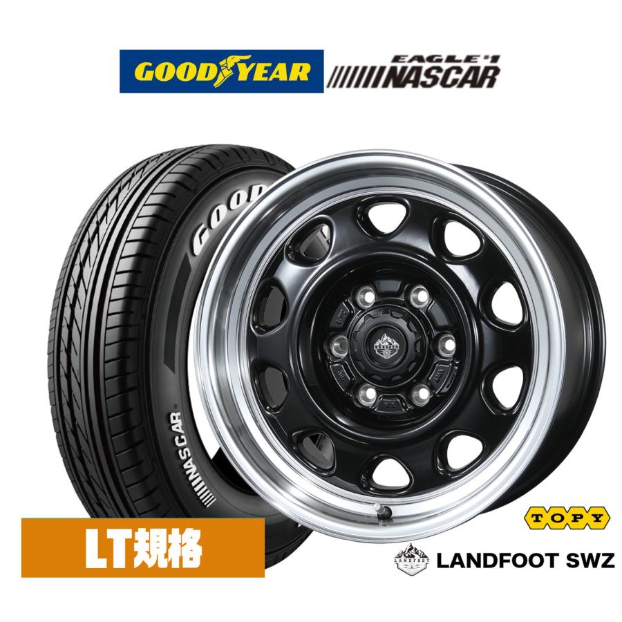 サマータイヤ ホイール4本セット トピー ランドフット SWZ 