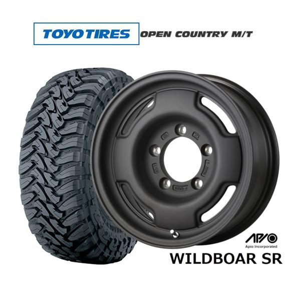 オフロードタイヤ ホイール4本セット アピオ WILDBOAR ワイルドボア SR 