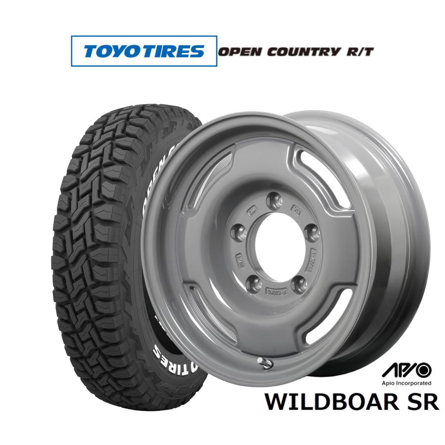 オフロードタイヤ ホイール4本セット アピオ WILDBOAR ワイルドボア SR 