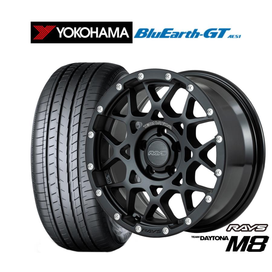 出荷日未定 サマータイヤ ホイール4本セット レイズ チームデイトナ M8 ヨコハマ Bluearth ブルーアース Gt Ae51 5 45r17 定形外郵便 車 バイク 自転車 自動車 Ecobusinessegypt Com