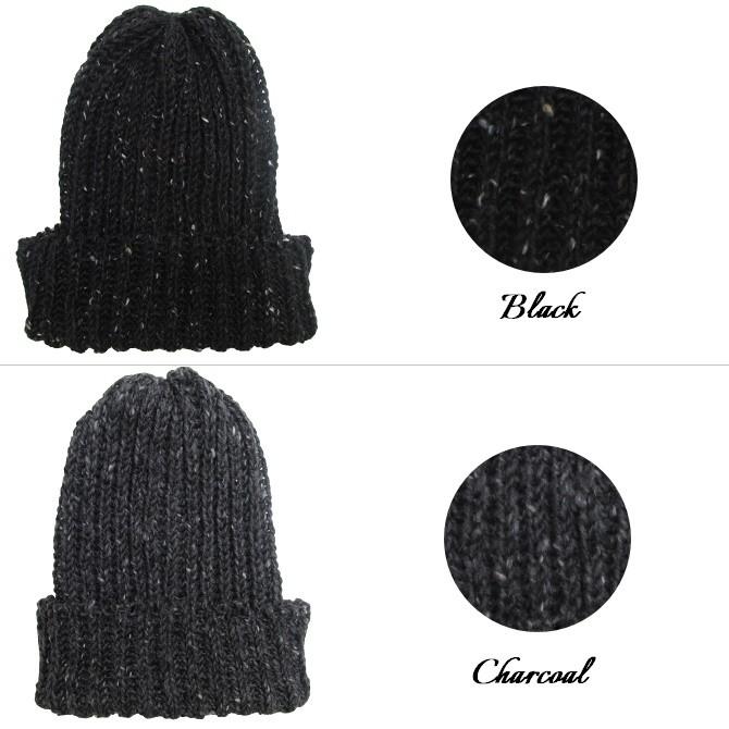 HIGHLAND 2000（ハイランド2000） ニットキャップ ネップ リブ編み