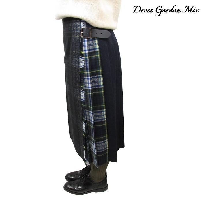 オニールオブダブリン　パッチワークキルトスカート/ロングラップスカート 丈82㎝ O'NEIL of DUBLIN＞パッチワーク キルト ラップ スカート オニールオブ