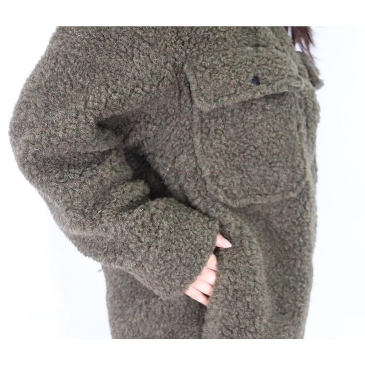 COLD BREAKER（コールドブレーカー） シャツ ジャケット ウール ボア