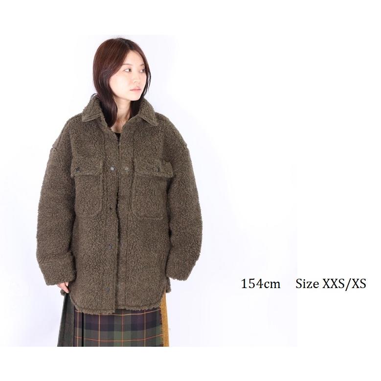 COLD BREAKER（コールドブレーカー） シャツ ジャケット ウール ボア