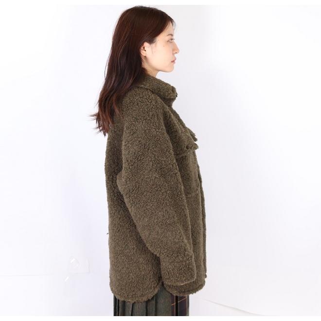 COLD BREAKER（コールドブレーカー） シャツ ジャケット ウール ボア