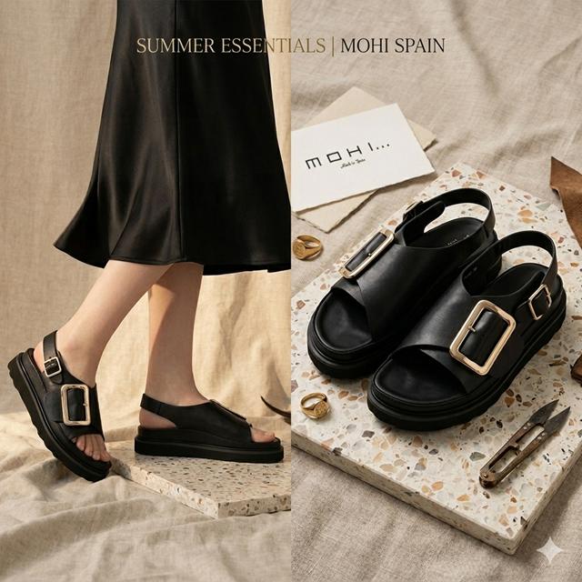 MOHI（モヒ） サンダル ベルト 19024-621スペイン 厚底 ストラップ