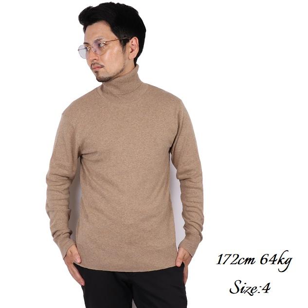 gicipi（ジチピ） タートルネック ニット カットソー メンズ