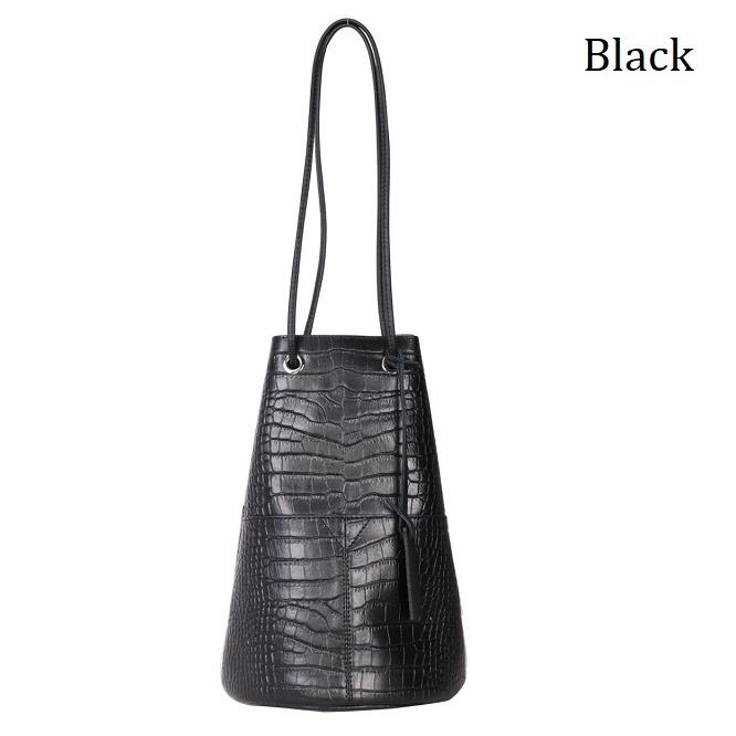 マルコマージ黒巾着トート 