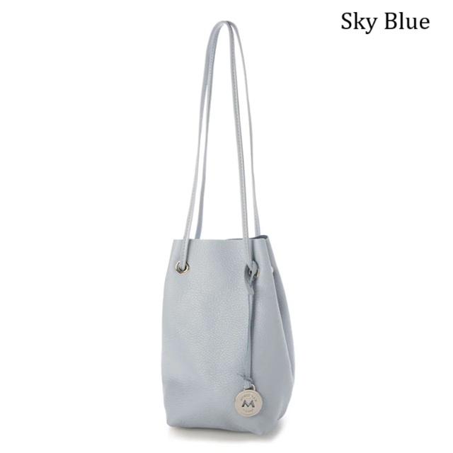 ☆再値下げ！【美品】「MARCO MASI」マルコマージ 巾着バッグ シルバー  