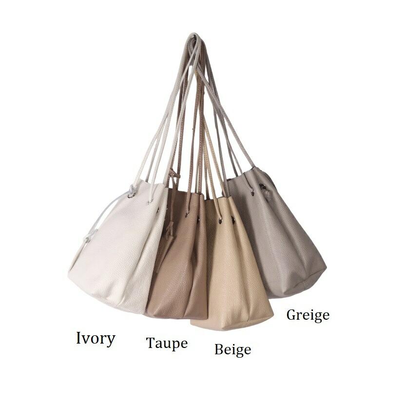 美品　マルコマージ　2way巾着ショルダー　ラフィア　レザー　切替　イタリア製 マルコマージ Marco Masi 巾着バッグ バッグ レディース