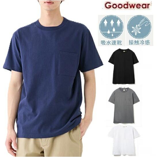 GOODWEAR グッドウェア good wear 吸水 速乾 Tシャツ 2026SS ポケット 