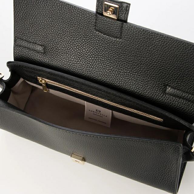 ロリステッラ loristella バッグ レザー 2WAY LORISTELLA BETH 3079 ハンドバッグ 横長 ストラップ お洒落の画像