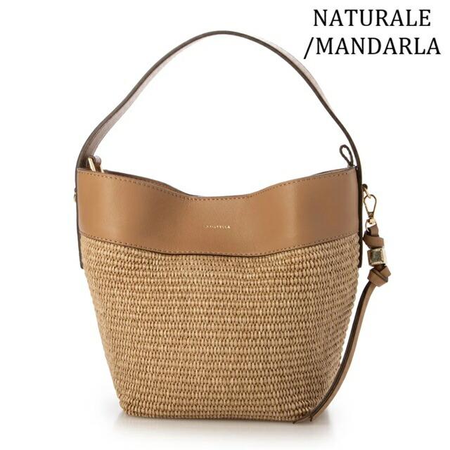 【LORISTELLA】MADE IN ITALY ラフィアショルダー付きバッグ ロリステッラ loristella 巾着バッグ レザー ラフィア 2WAY LORISTELLA