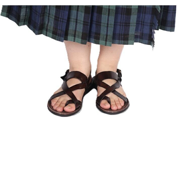 BRADOR ブラドール サンダル レディース 本革 レザー 牛革 シンプル 夏