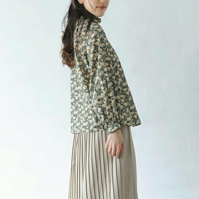sosotto（ソソット） sosotton 日本製 猫 フリル LIBERTYタナローン