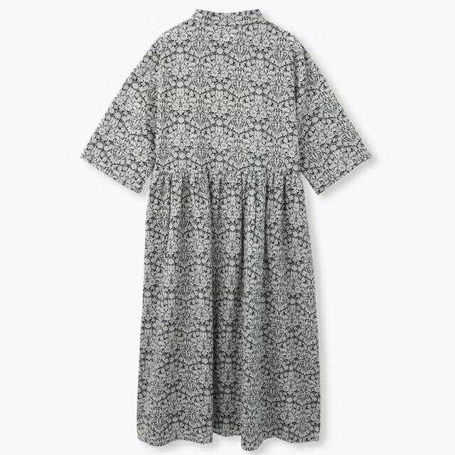 sosotto X LIBERTY ワンピース sosotto ソソット リバティ LIBERTYイーストボーンローン前開きチビ衿