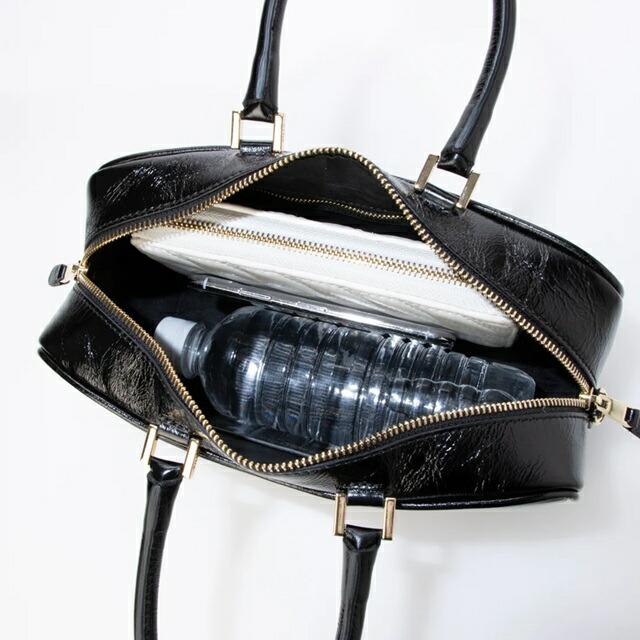 CHRISTIAN VILLA 2wayショルダー スクエア バッグ　ネイビー CHRISTIAN VILLA（クリスチャンヴィラ） ハンドバッグ 2WAY 横長