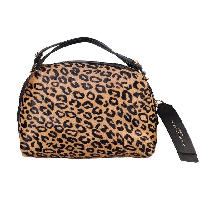 GIANNI CHIARINI ヒョウ柄ハンドバッグ 【公式通販】