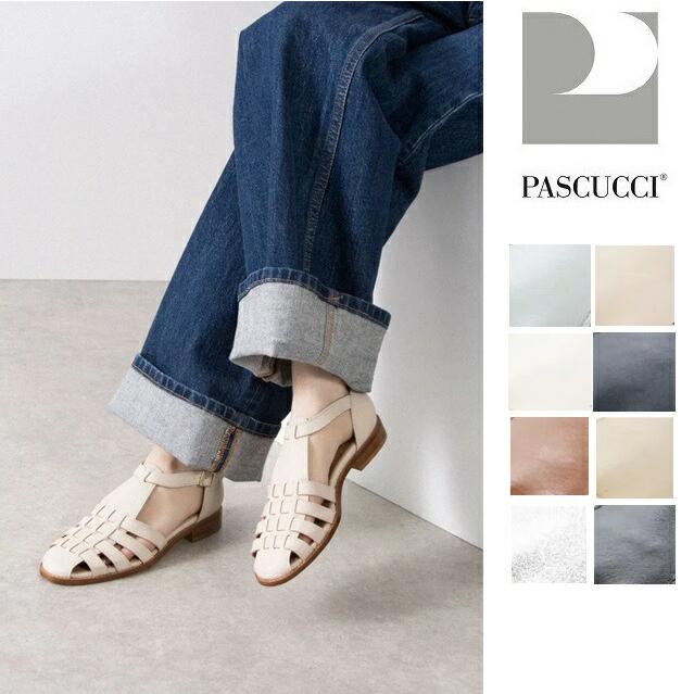 PASCUCCI パスクッチ グルカサンダル レディース シューズ レザー 838
