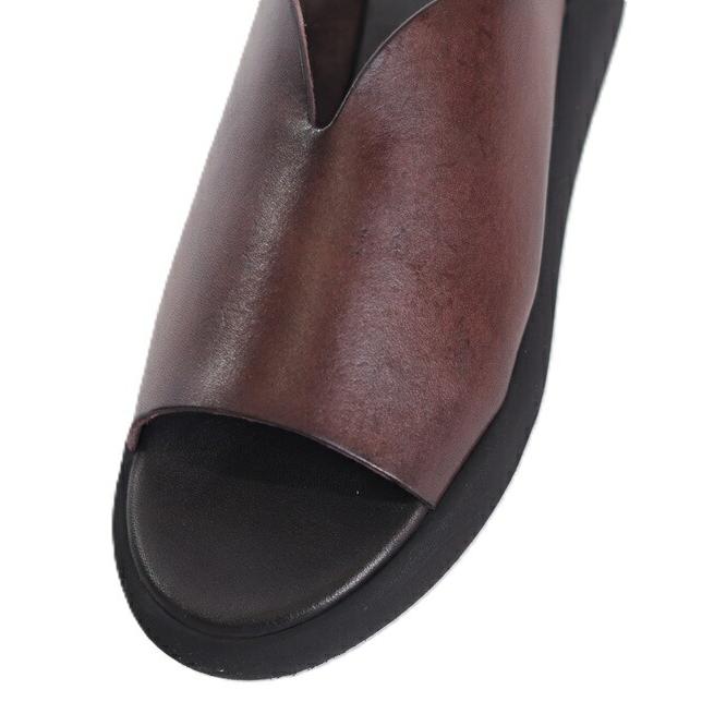 BRADOR ブラドール サンダル レディース 本革 レザー 牛革