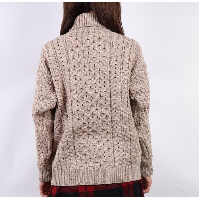 Sale Aran Woollen Mills アラン ウーレンミルズ タートルネック レディース ボトルネック セーター メリノウール ドルマン スリーブ アランニット Aranwoollenmills A8 Carre 通販 Yahoo ショッピング