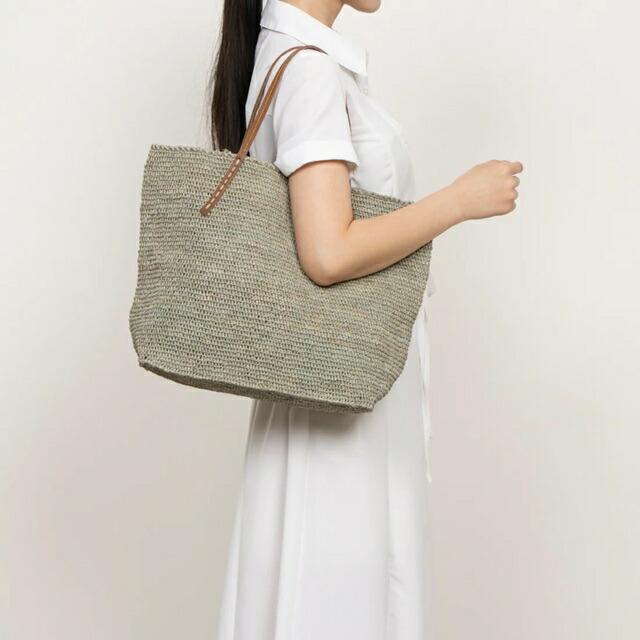 サンアルシデ Sans Arcidet BEBY BAG SMALL CVEG スクエア型 レザー