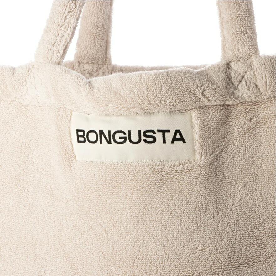 ボングスタ BONGUSTA バッグ トートバッグ ナラム レディース タオル地 コットン 大容量 A4 マザーズバッグ ビーチバッグ 軽量の画像