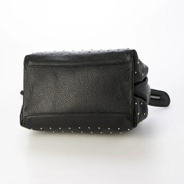 MARLON FIRENZE マーロンフィレンツェ レザーハンドバッグ スタッズ