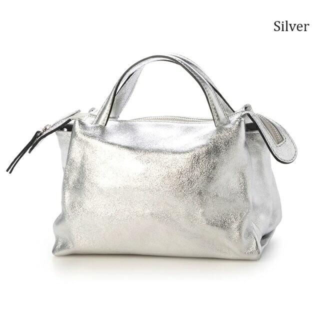 【Marant】 【イタリア製】シルバー フリンジ 【本革】バッグ le.coeur blanc MARLONFIRENZEフリンジバッグ シルバー -靴