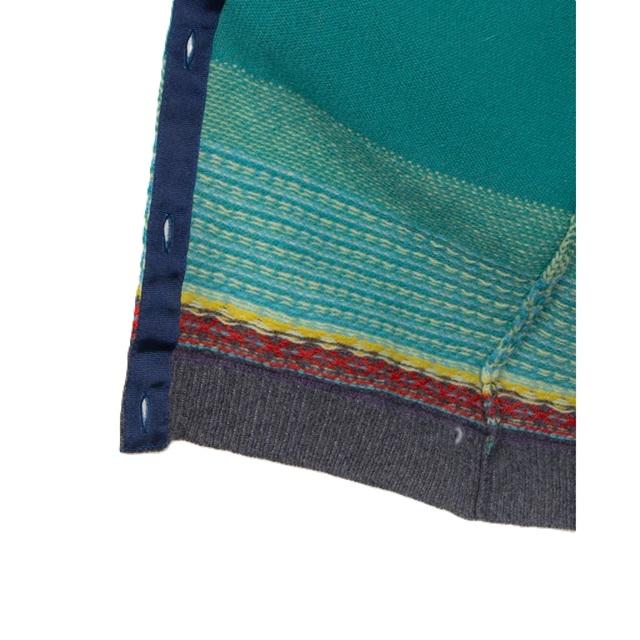 ERIBE エリベ ショートカーディガン ニット ノルディック メリノラムウール ERIBE エリベ ショートカーディガン ニット ノルディック メリノ