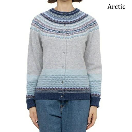 ERIBE エリべ ノルディック柄 セーター Lサイズ 人気 厚手 美品 ERIBE（エリベ） レディース カーディガン ニット セーター